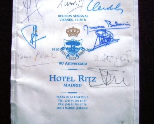 Madrid Velazquez, Spain (verso)